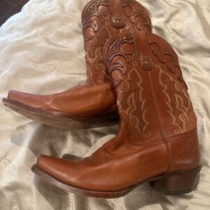 Tony Lama women’s cowboy boots.  Used but excellent condition